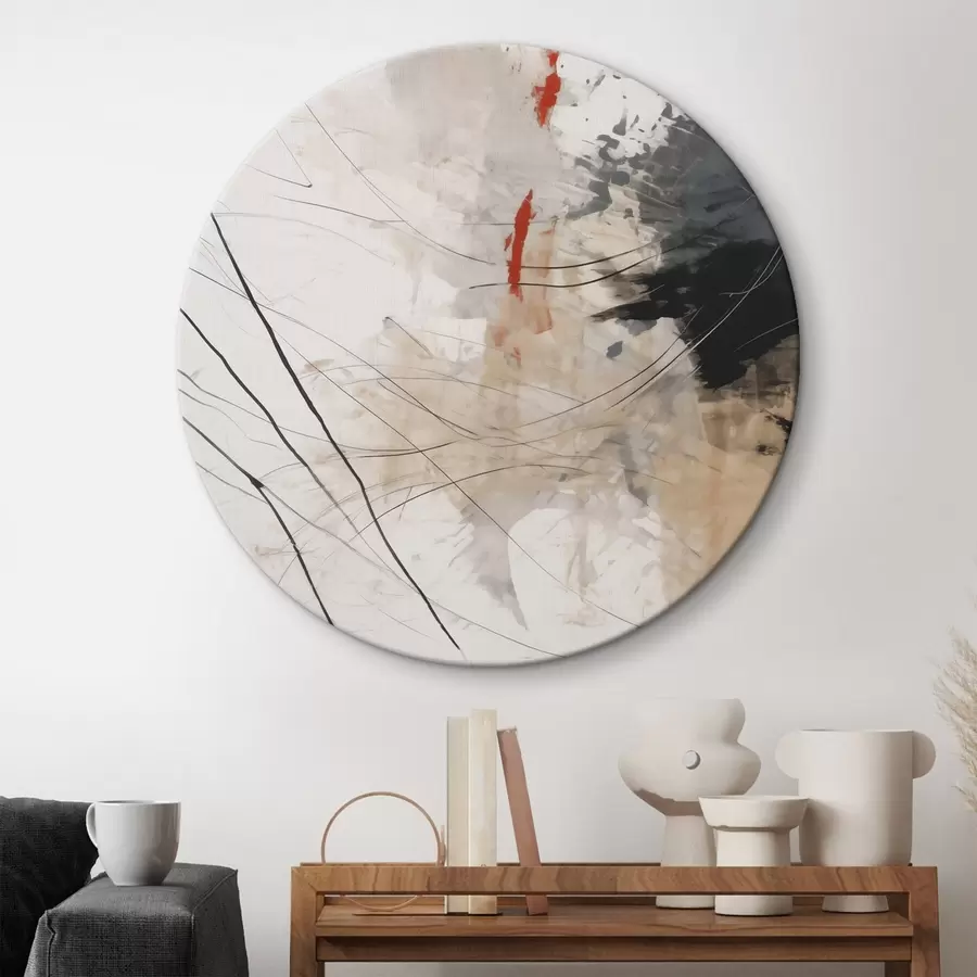 Obraz Abstrakce skvrn, čar Č. r44418