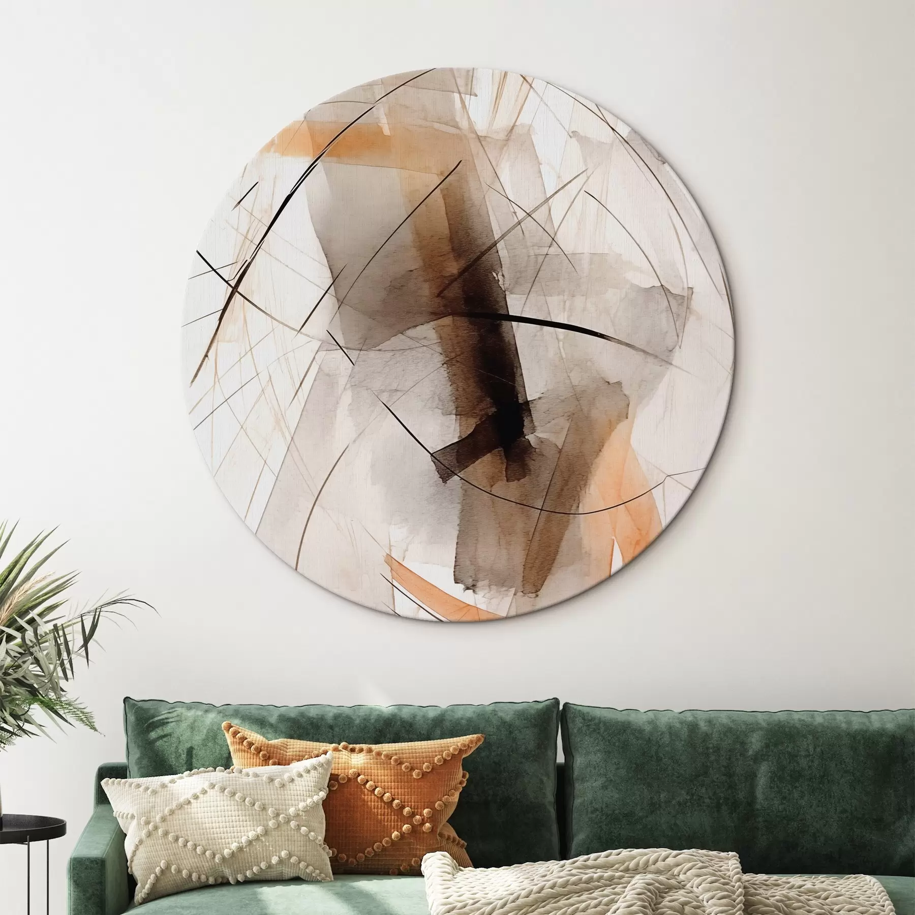 Obraz Abstrakce čar a skvrn Č. r44423