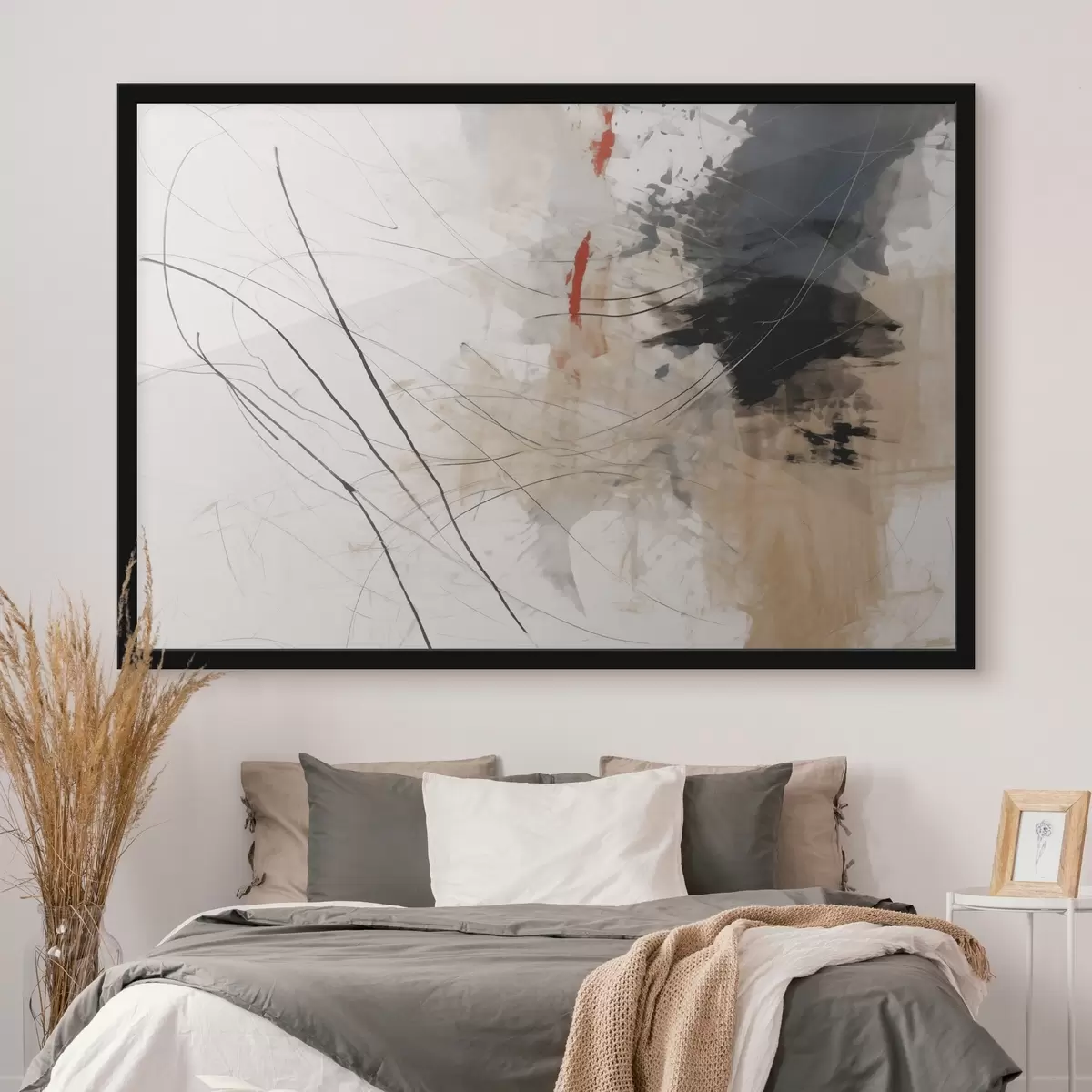 Poster Abstrakce skvrn, čar f44418