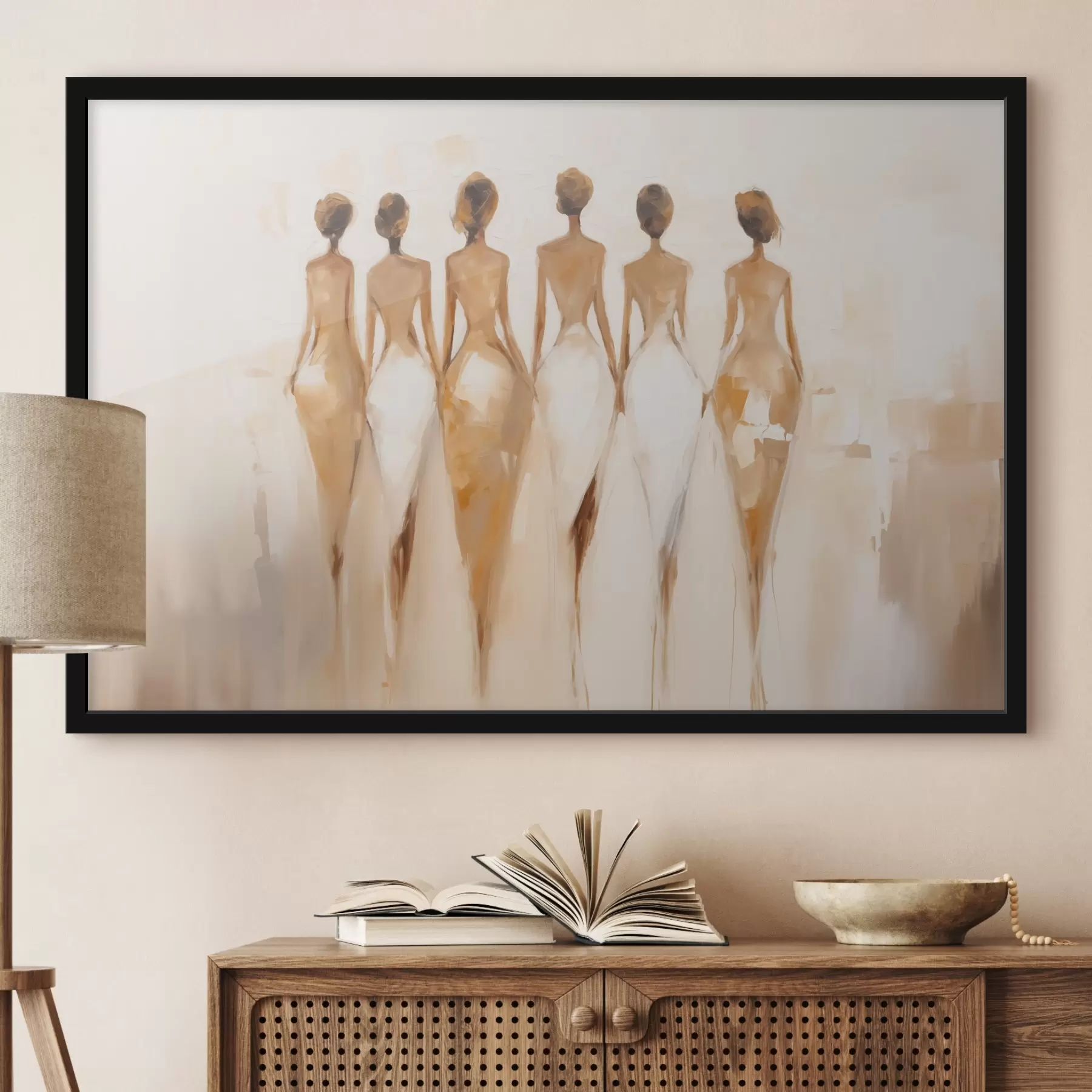 Fototapet Dívčí abstrakce f44420