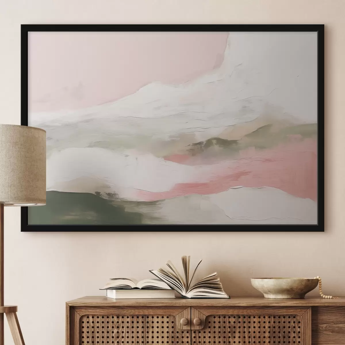 Poster Abstraktní krajina f44426