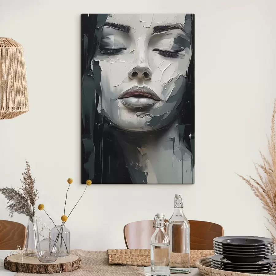 Obraz Tvář ženy Č. s44484