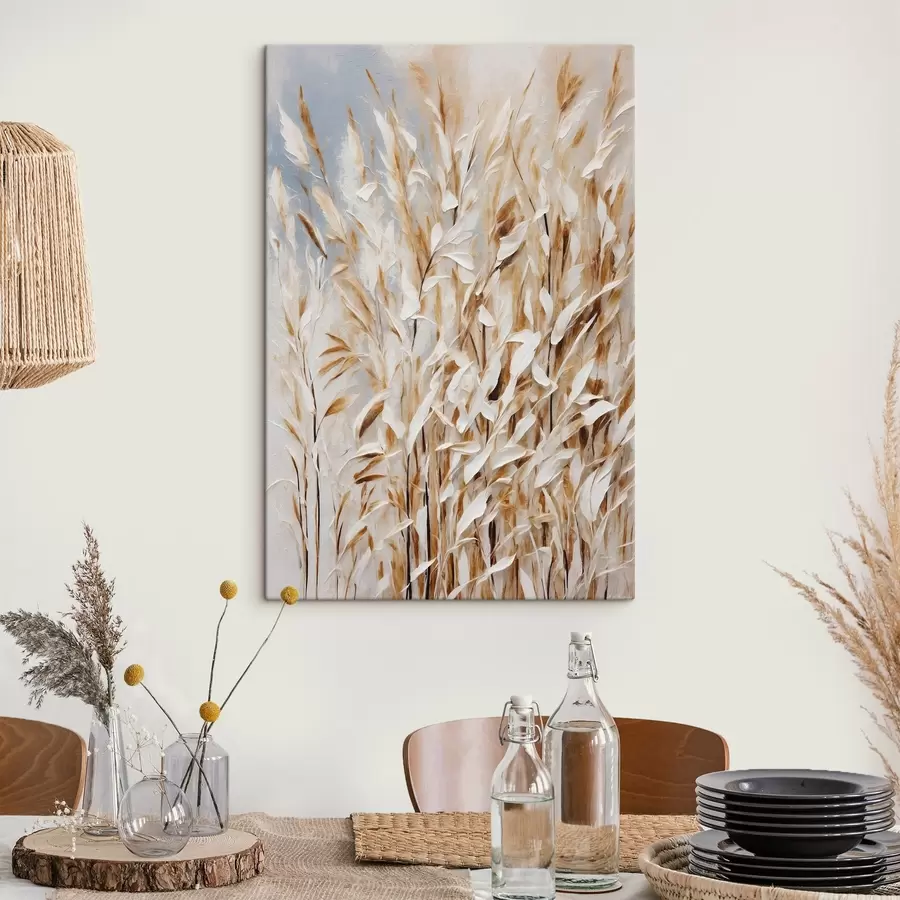 Fototapet Abstraktní pšenice ve stylu akrylové malby s44467