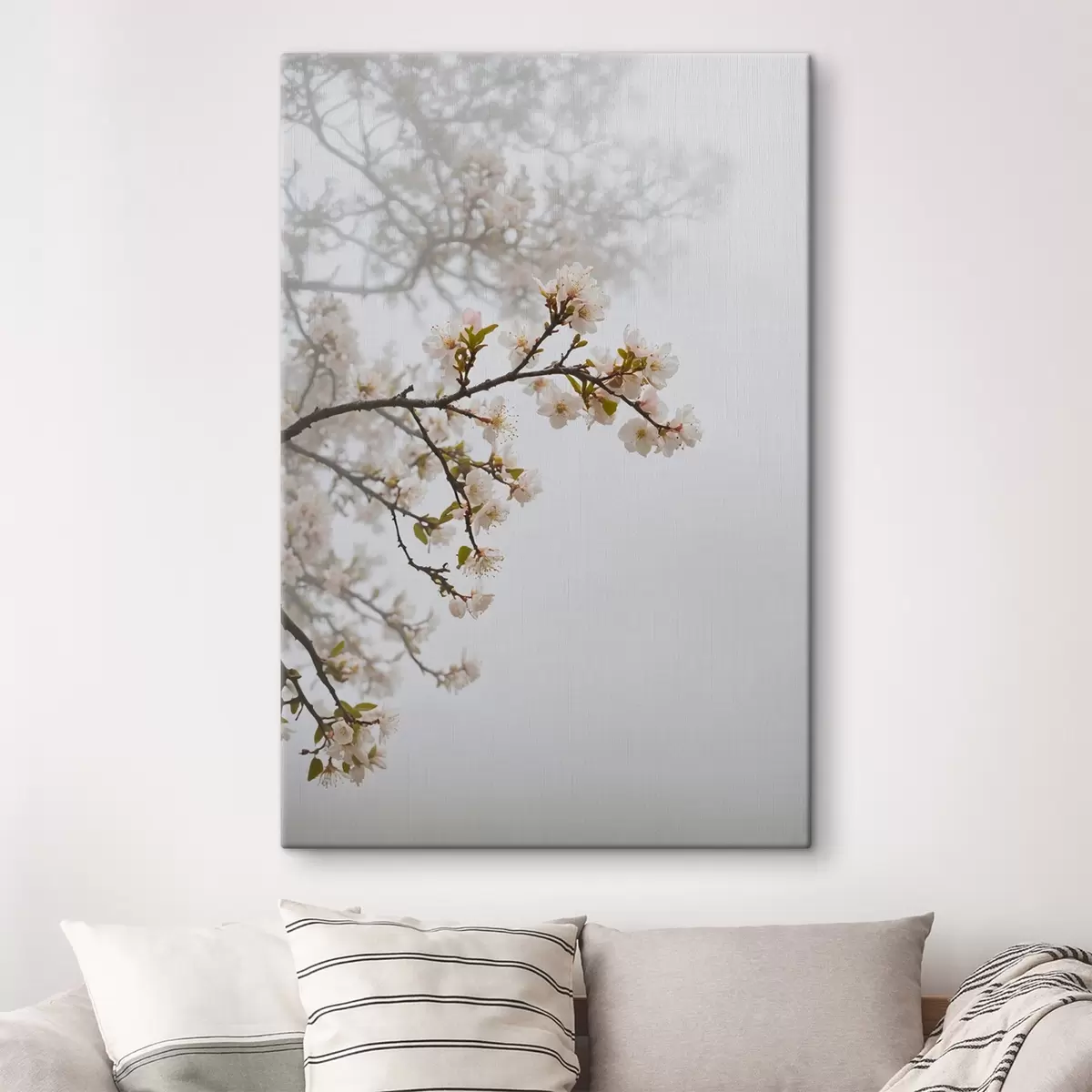 Obraz Kvetoucí strom v mlze Č. s44473