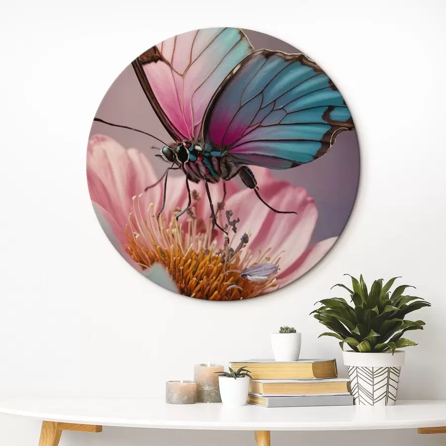 Obraz Motýl sedí na květině Č. r44470