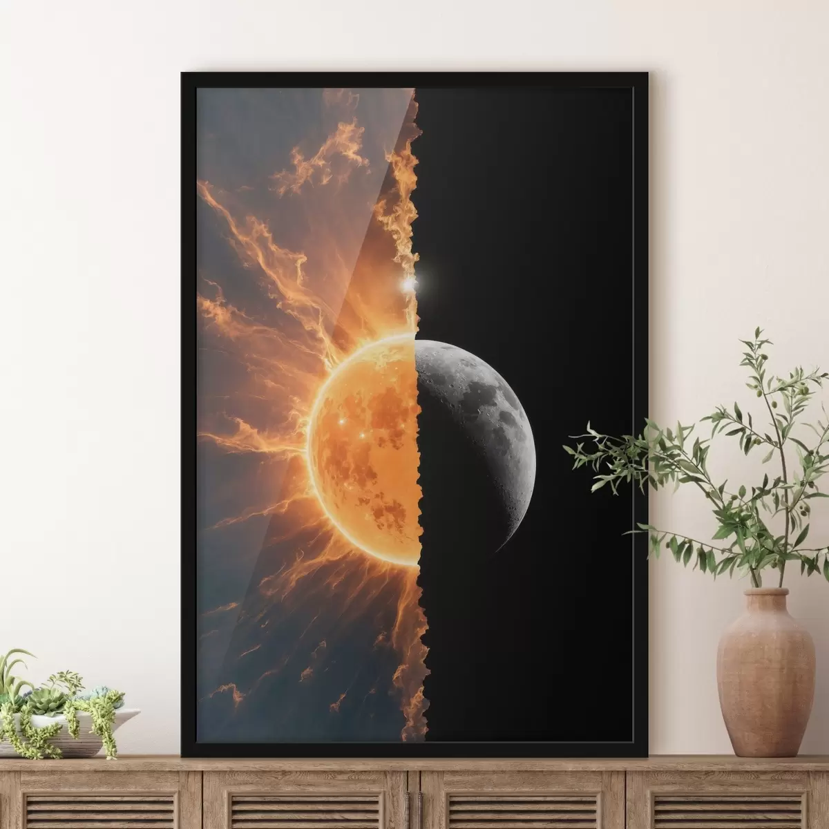 Poster Dvě fáze Měsíce f44429