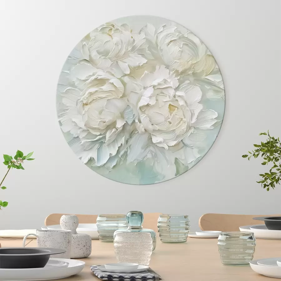 Obraz Malba imitující pivoňky Č. r44522