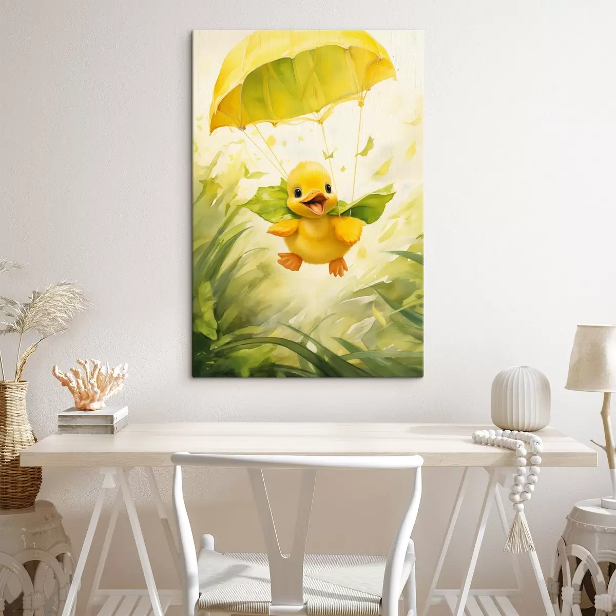 Obraz Kachňátko s padákem Č. s44529