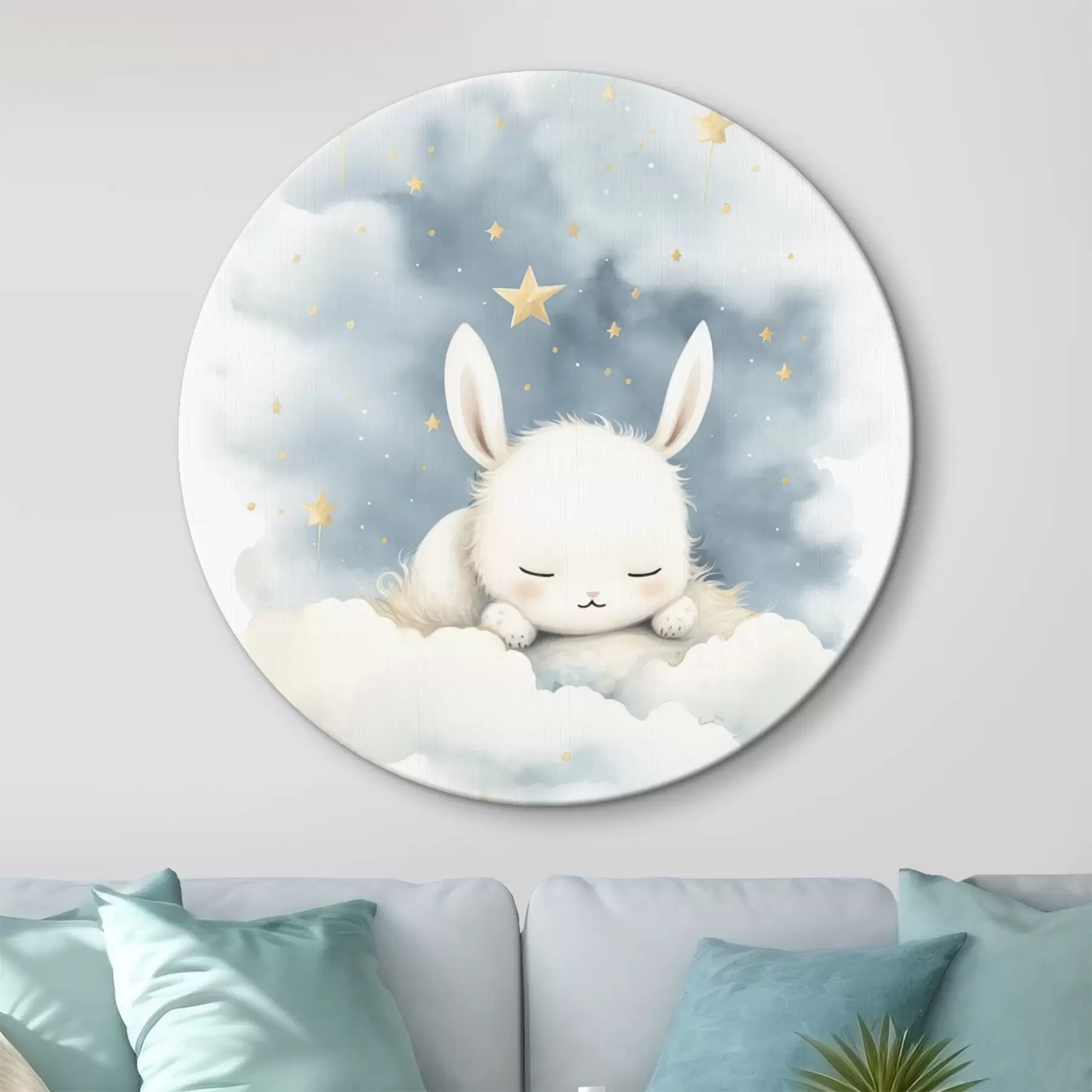 Obraz Zajíček v oblacích Č. r44536