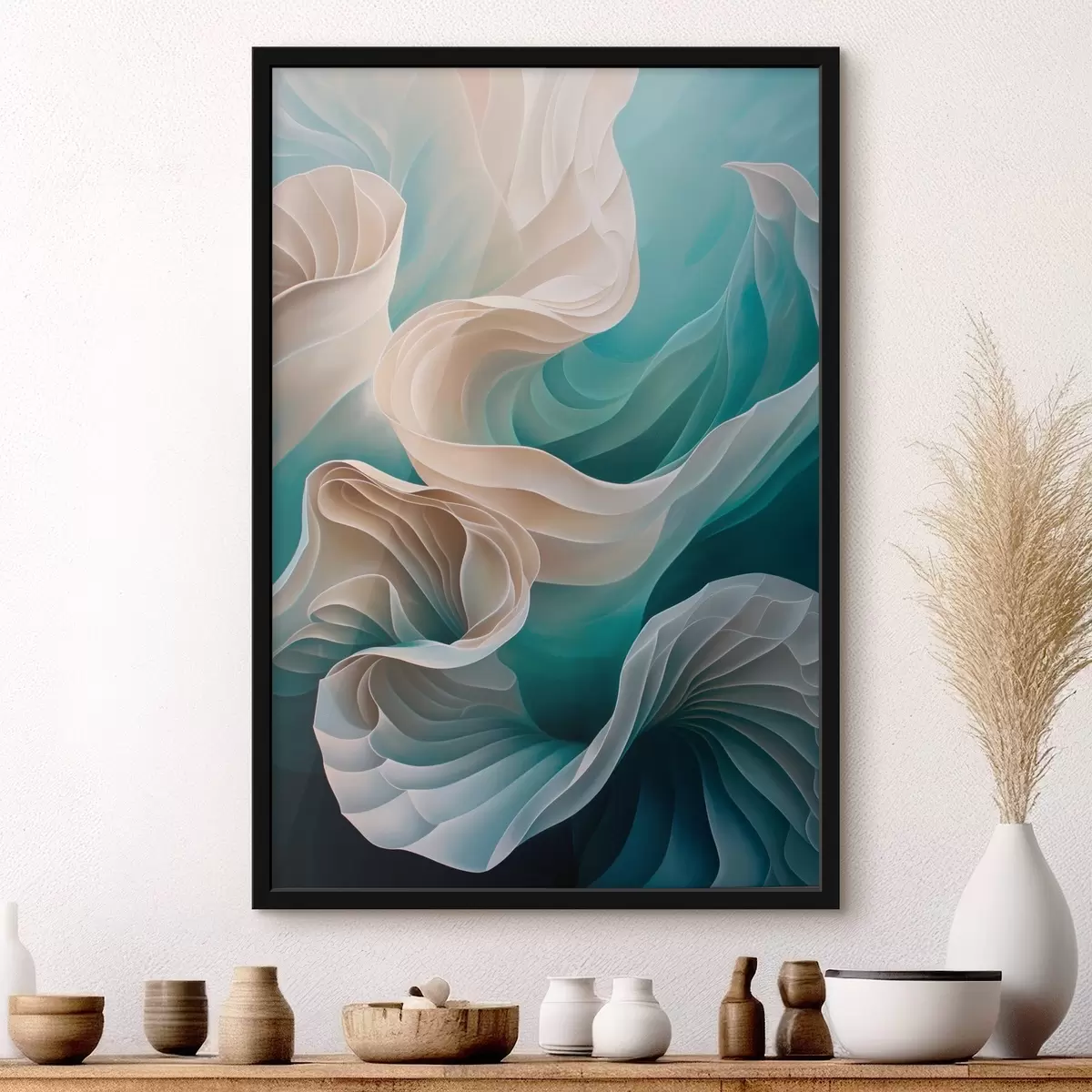 Poster Vlny a hedvábí f44541