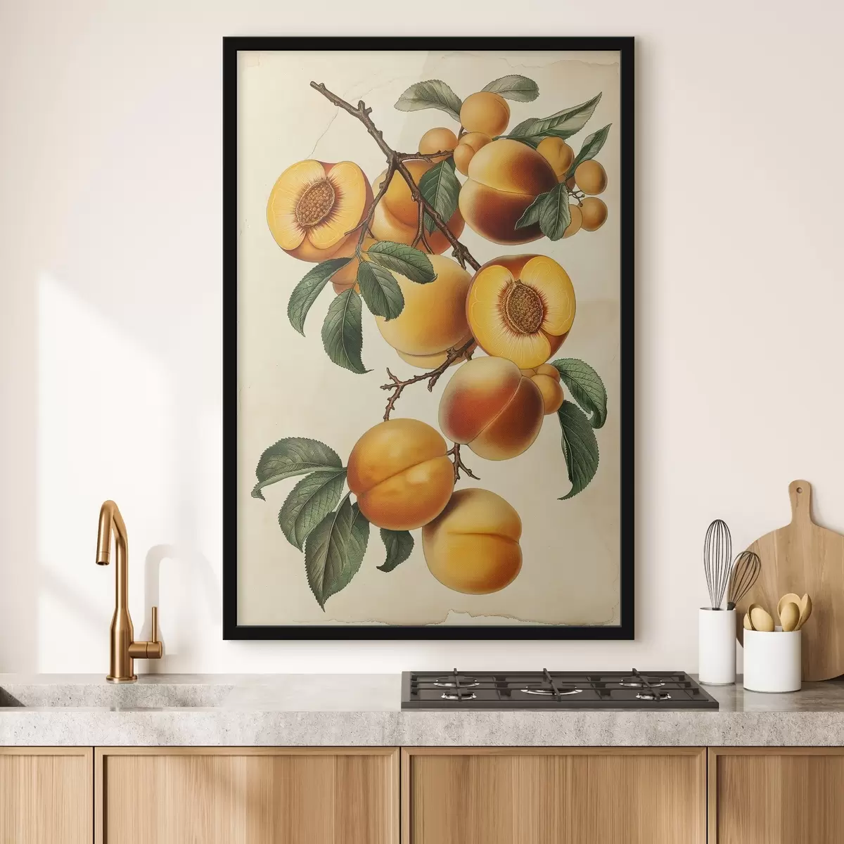 Poster Meruňková větev f44542