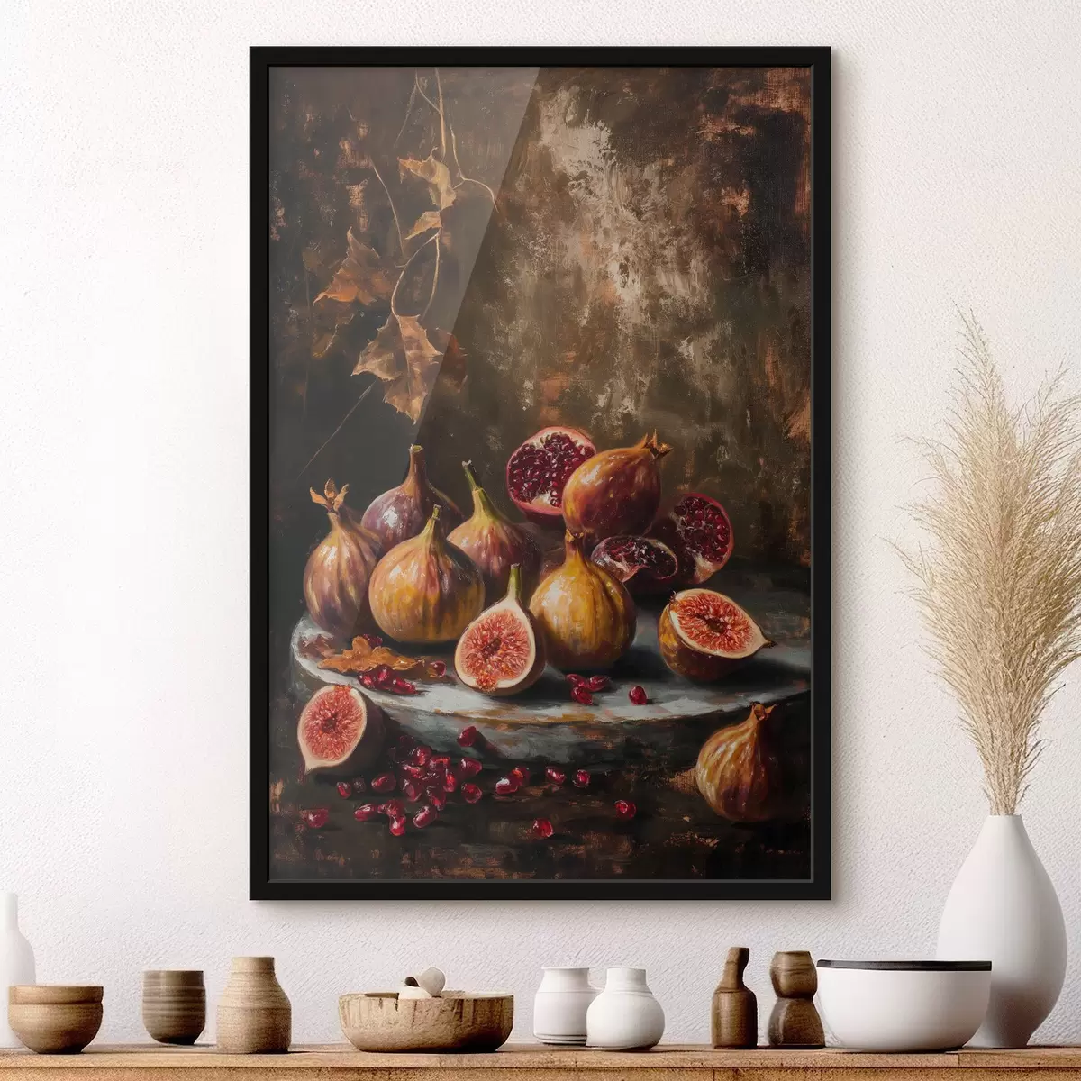 Poster Fíky a granátové jablko f44544