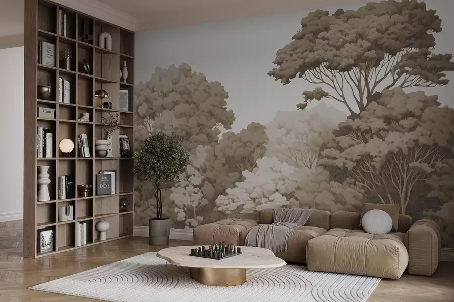 Fototapet Koruny lesů w04044v1