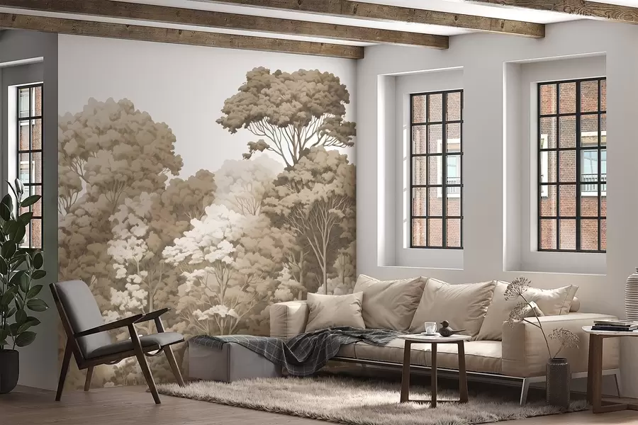 Fototapet Koruny lesů w04044v1