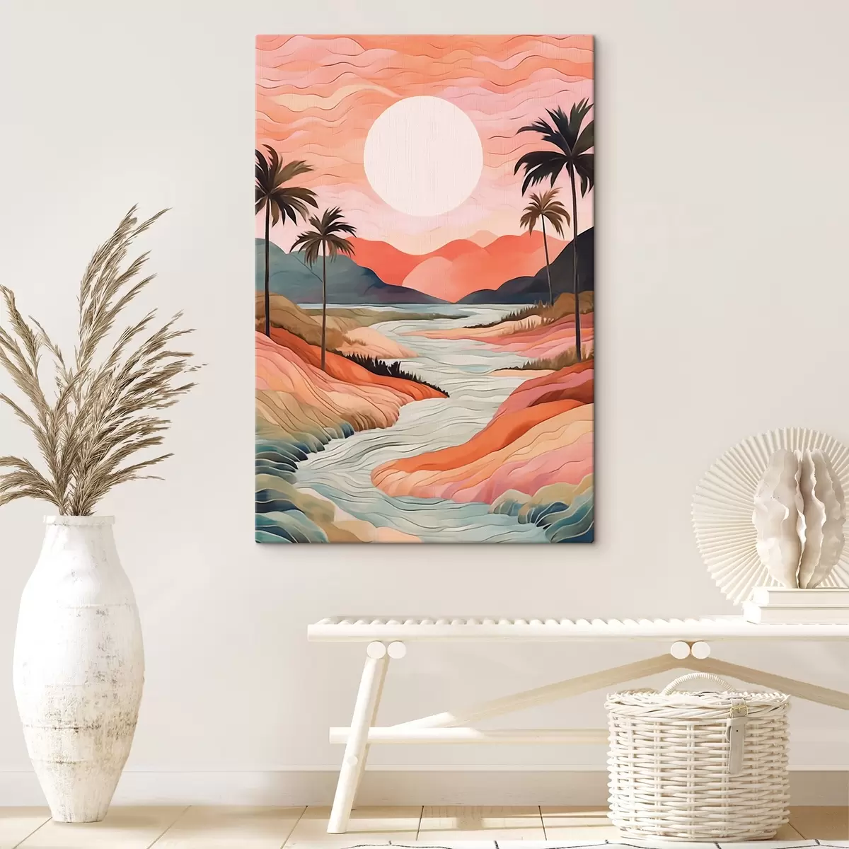 Obraz Krajina s řekou Č. s44568