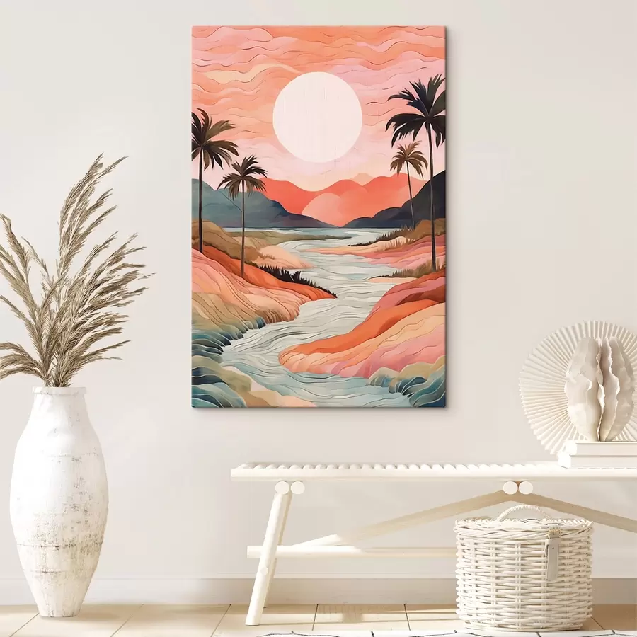 Obraz Krajina s řekou Č. s44568