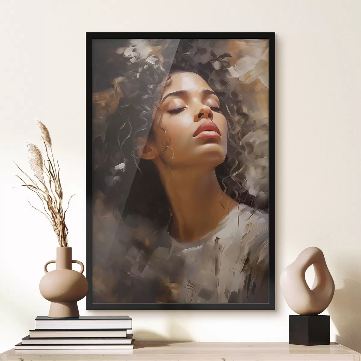 Poster Portrét dívky f44560