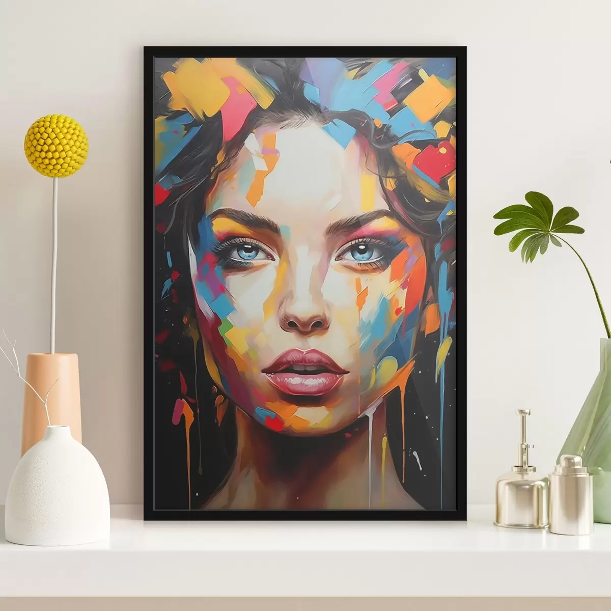 Poster Dívka v barvě f44566