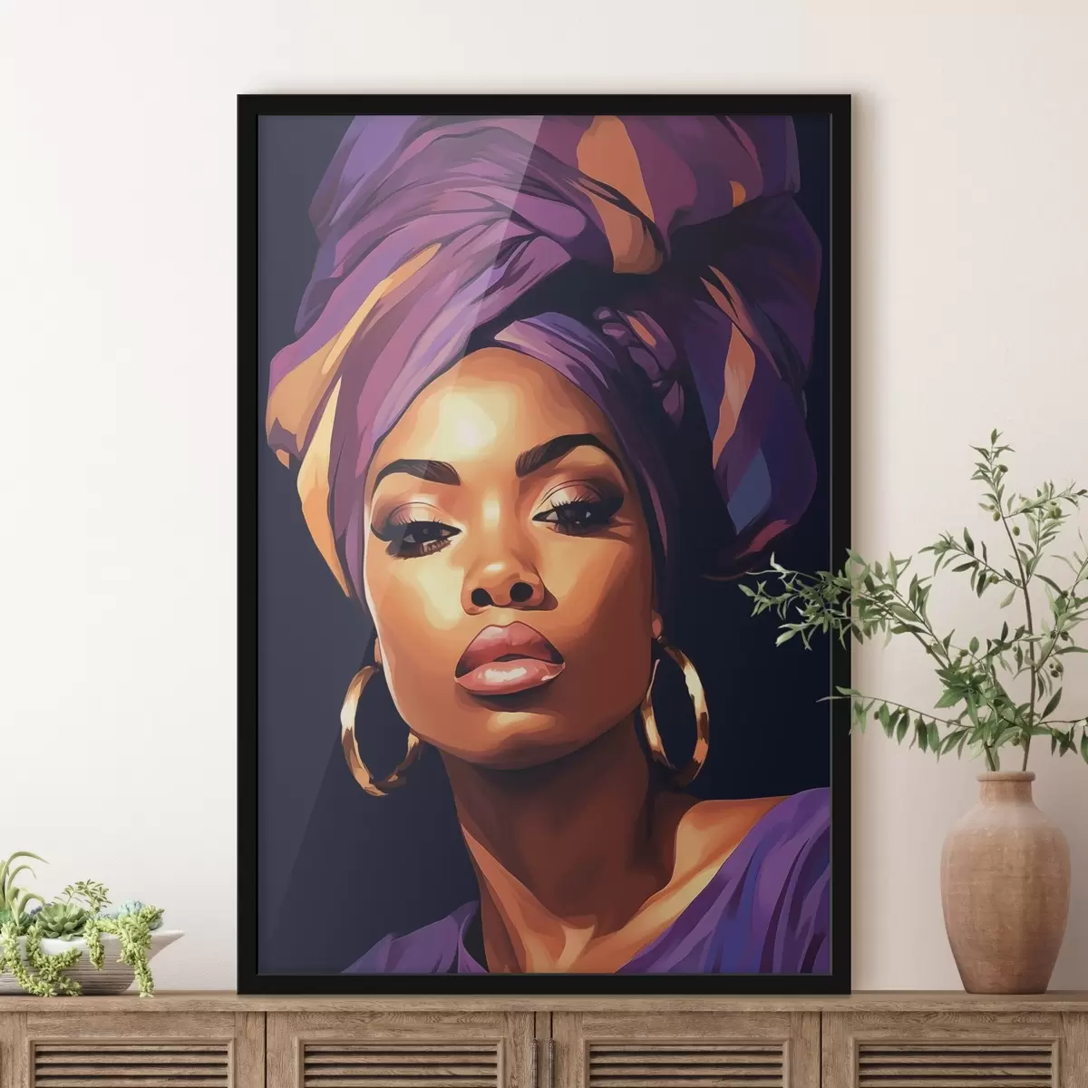 Poster Portrét dívky f44571