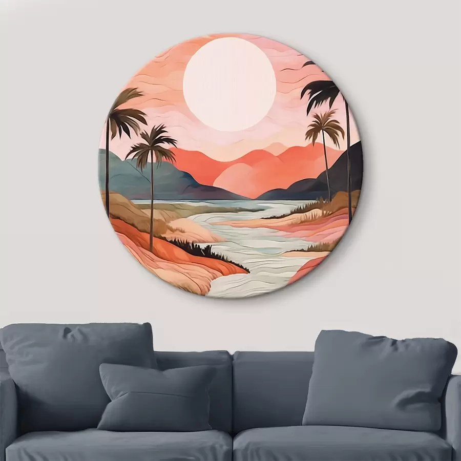 Obraz Krajina s řekou Č. r44568