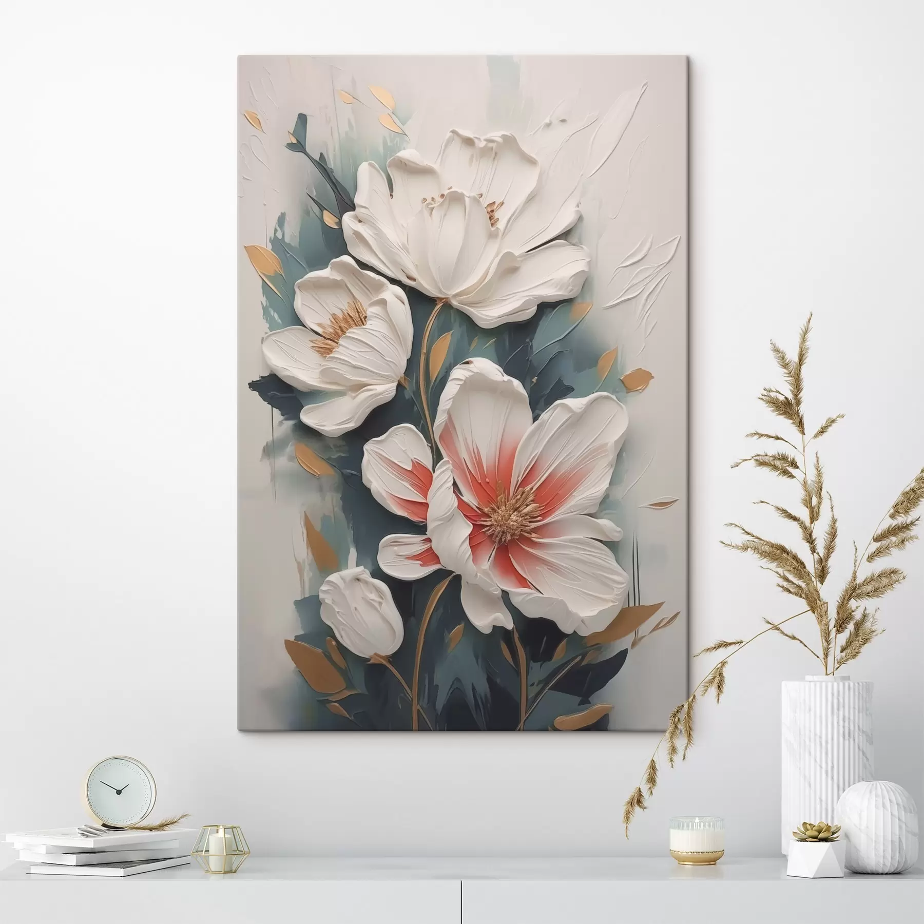 Obraz Abstraktní květiny Č. s44587