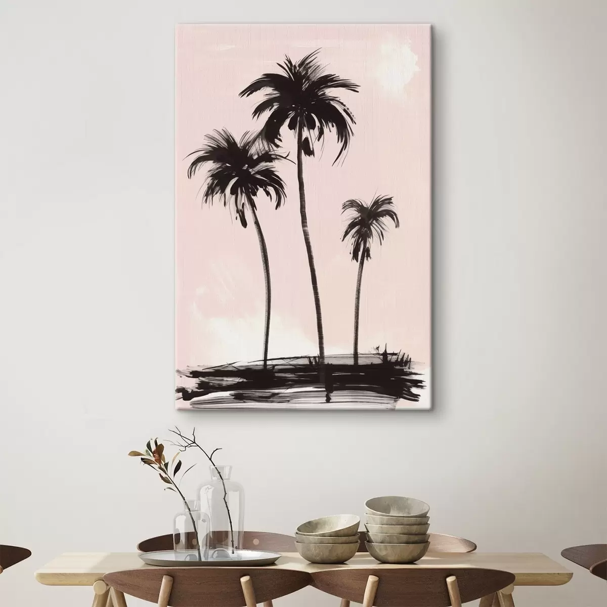 Obraz Minimalismus palem Č. s44598