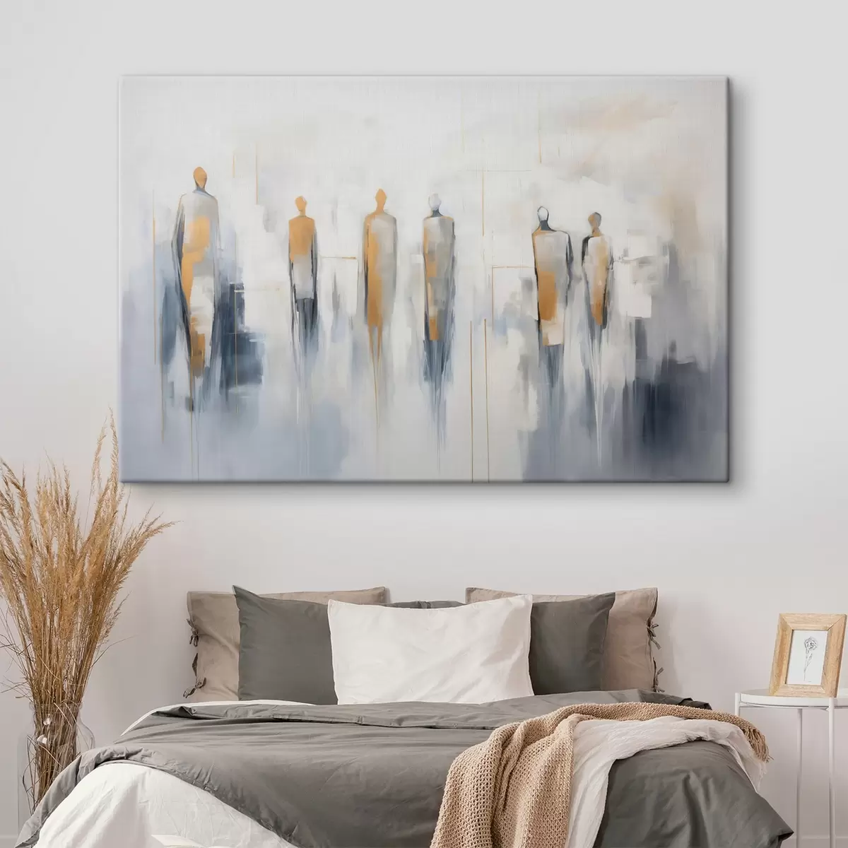 Obraz Abstraktní siluety lidí Č. s44639