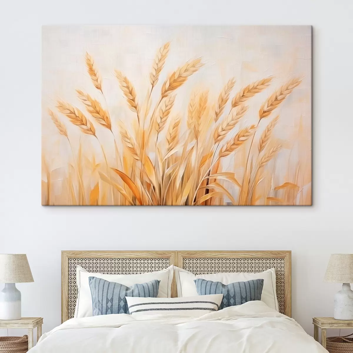 Obraz Malba imitace pšeničných klasů Č. s44642
