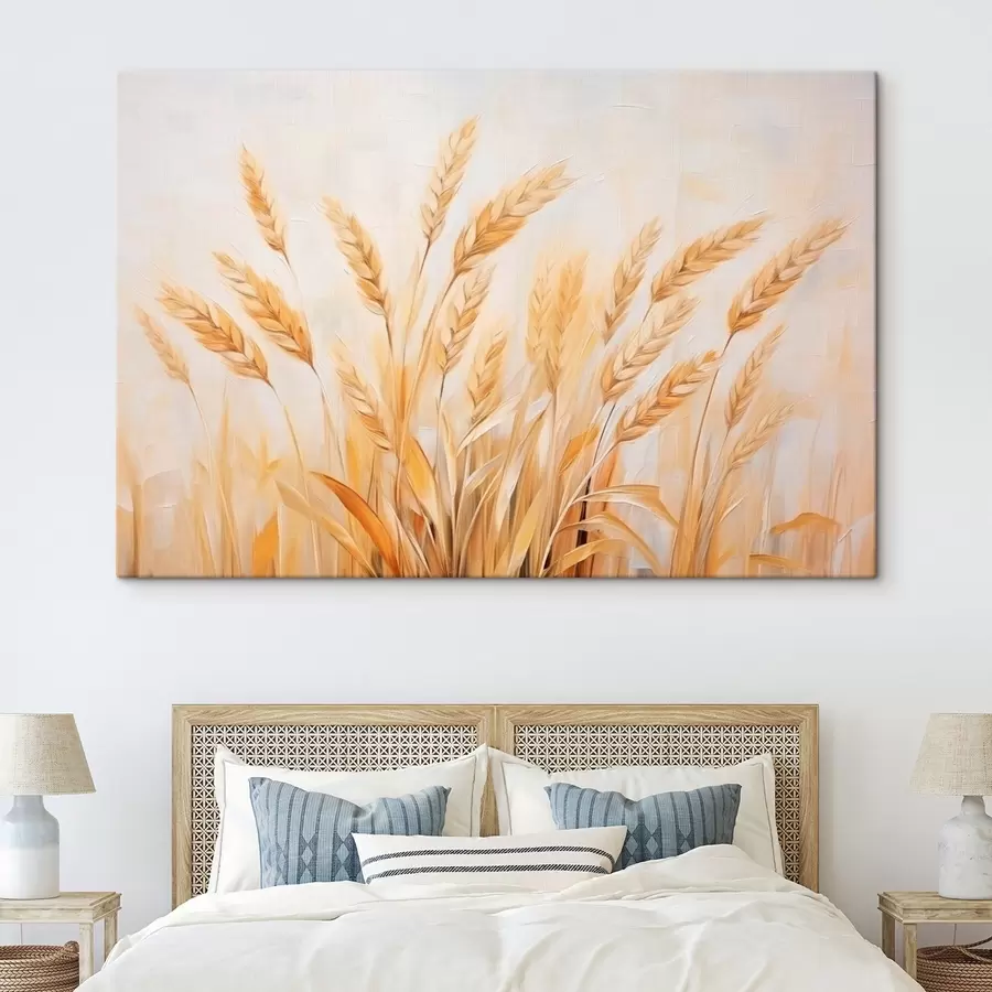 Obraz Malba imitace pšeničných klasů Č. s44642