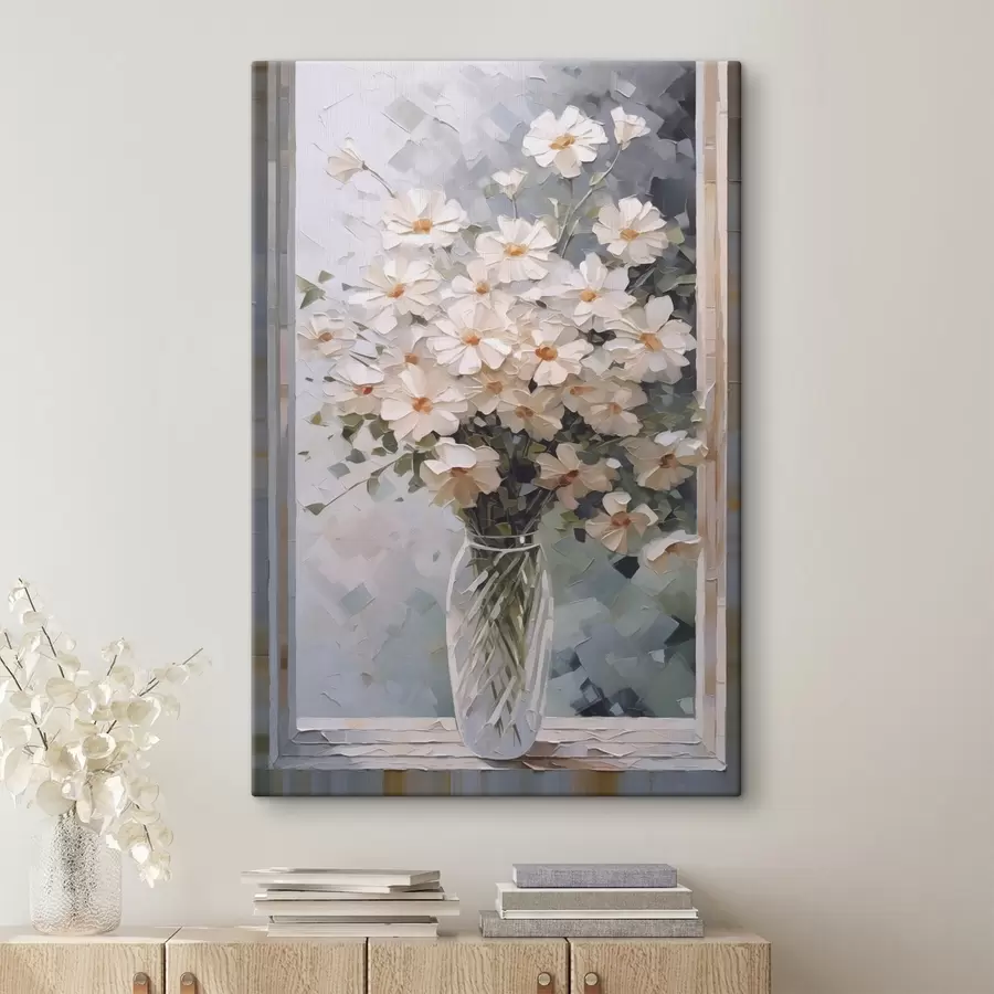 Obraz Křehké květiny ve váze Č. s44651