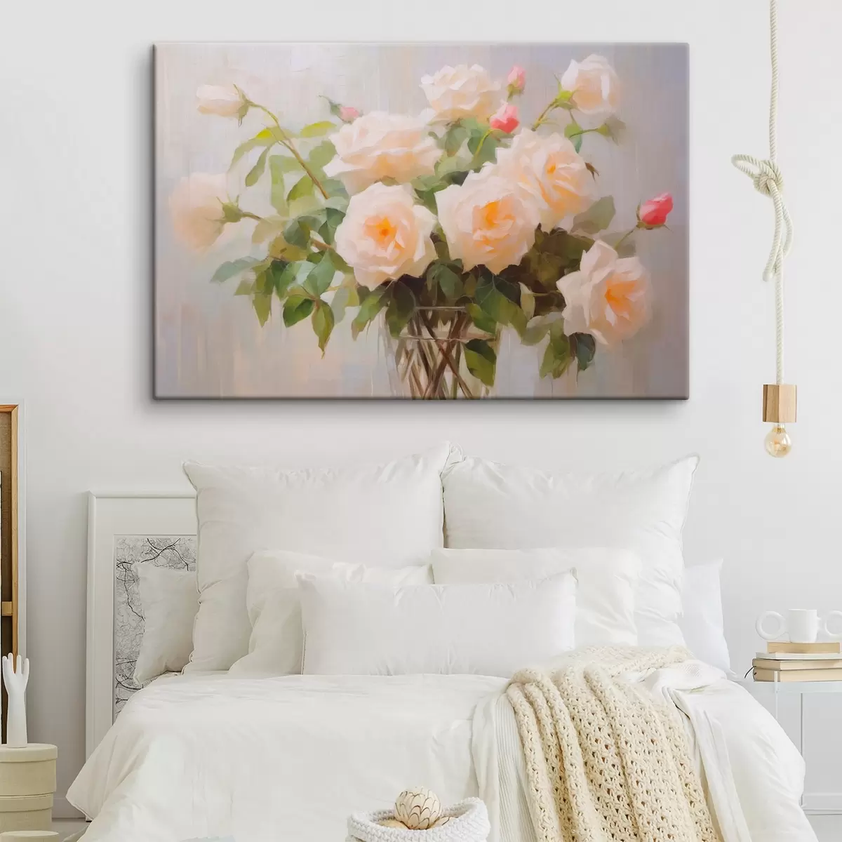 Obraz Kytice růží ve váze Č. s44652