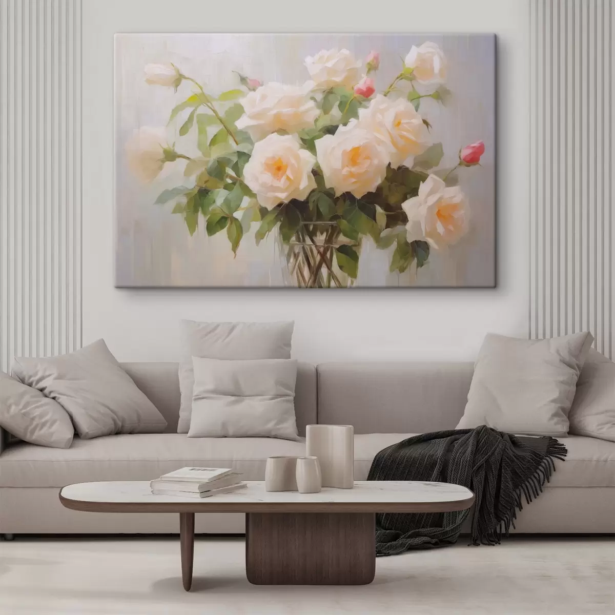 Obraz Kytice růží ve váze Č. s44652