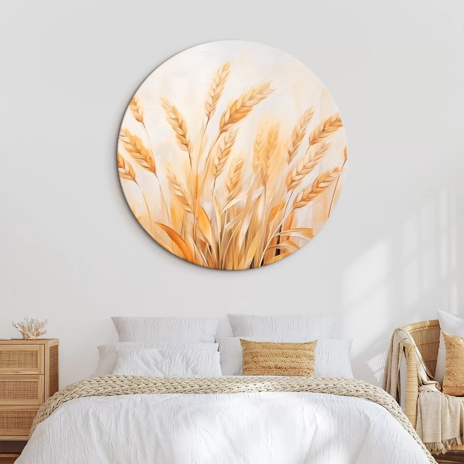 Obraz Malba imitace pšeničných klasů Č. r44642