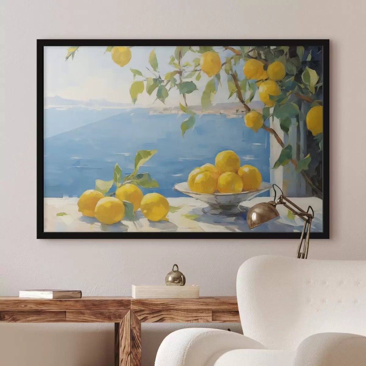 Poster Citrony proti moři f44649