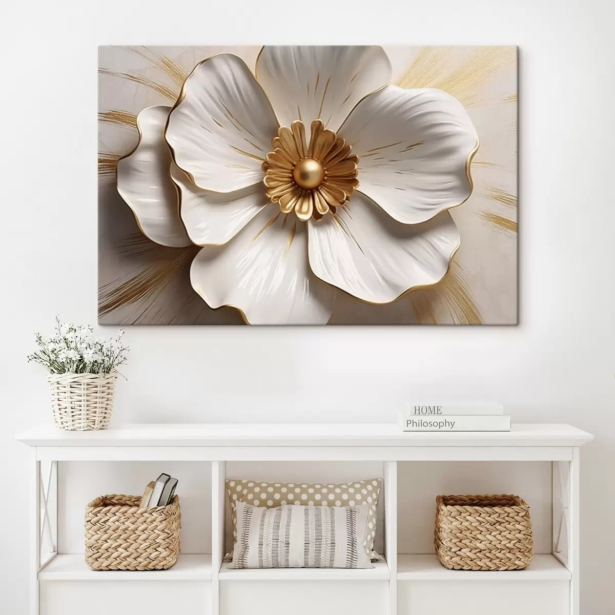 Obraz Květina s objemnými okvětními lístky Č. s44631