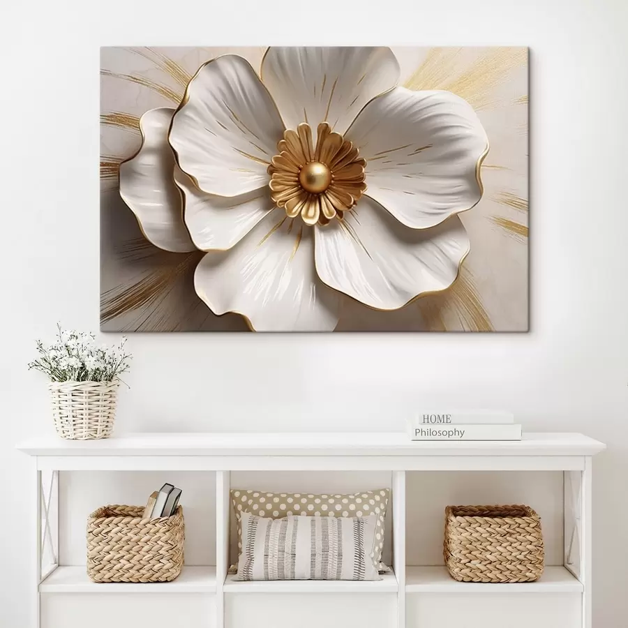 Obraz Květina s objemnými okvětními lístky Č. s44631