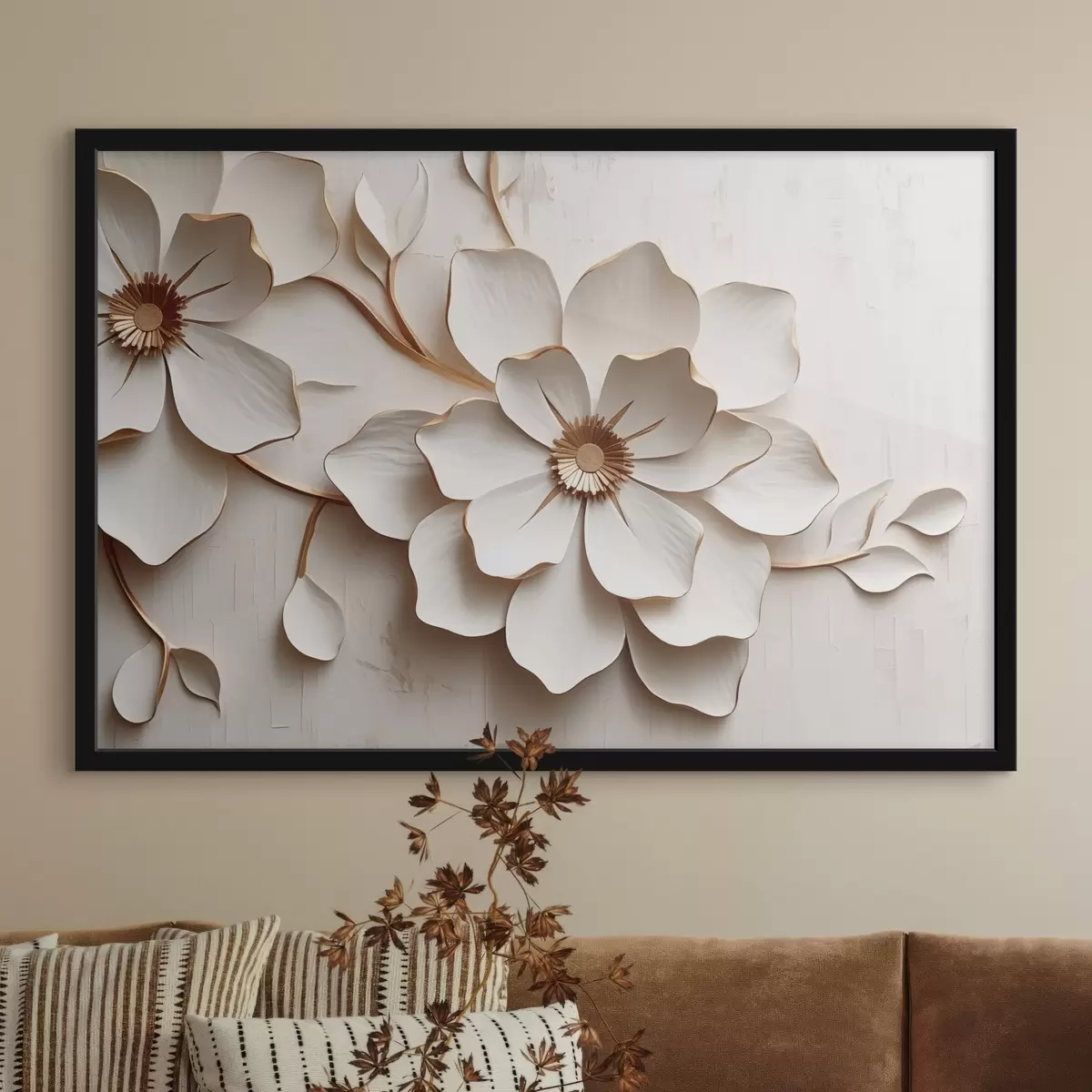 Poster Květina s objemnými okvětními lístky f44630