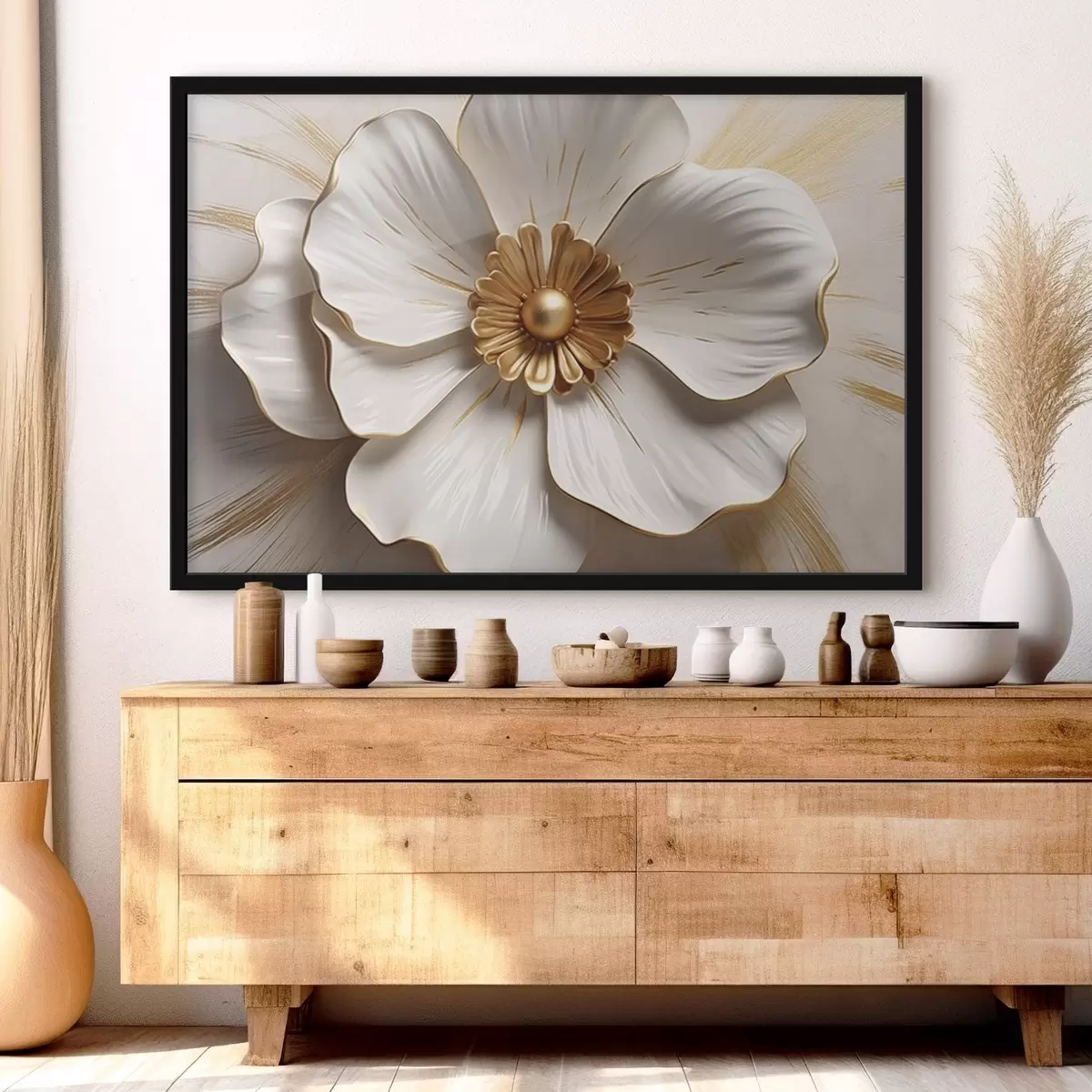 Poster Květina s objemnými okvětními lístky f44631