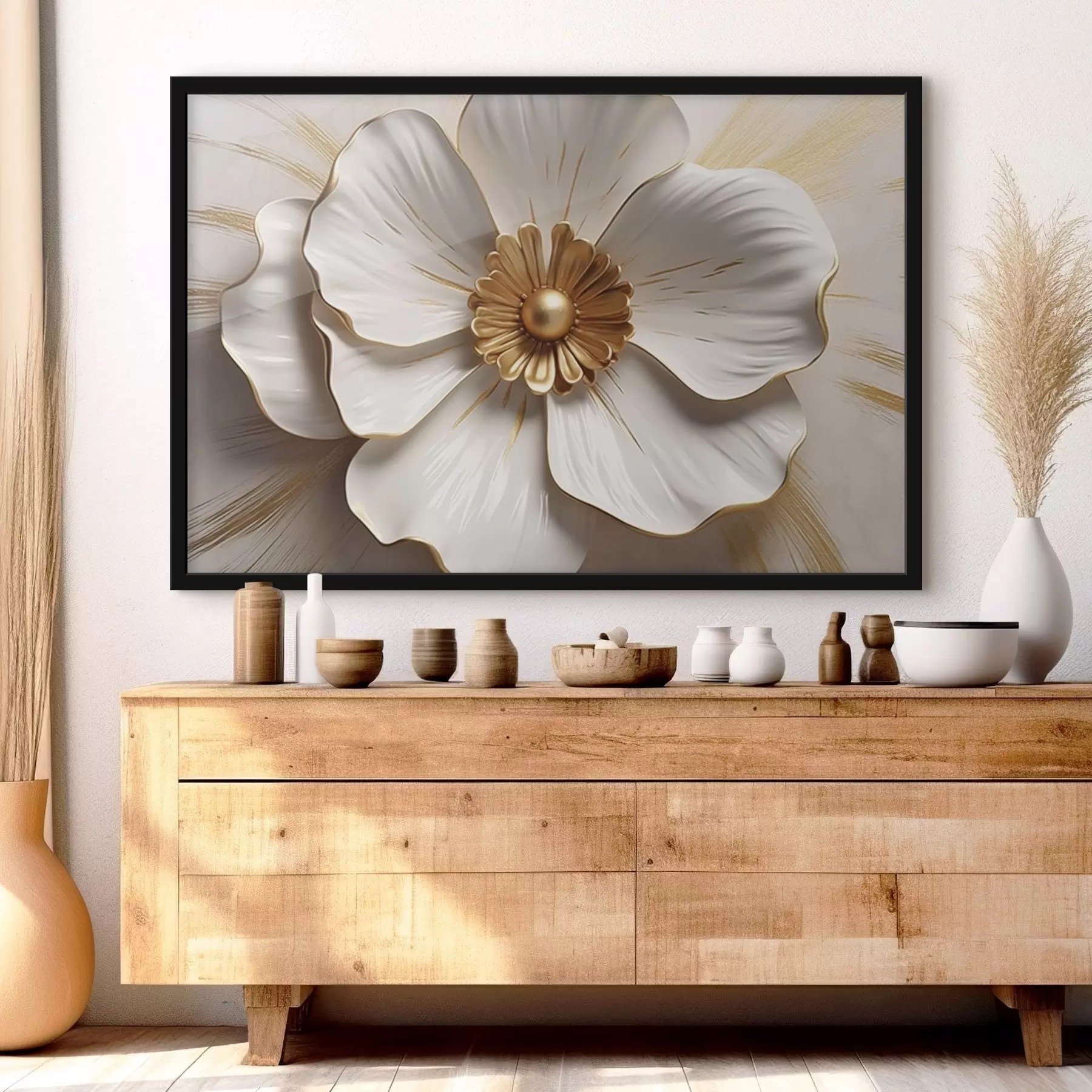 Fototapet Květina s objemnými okvětními lístky f44631