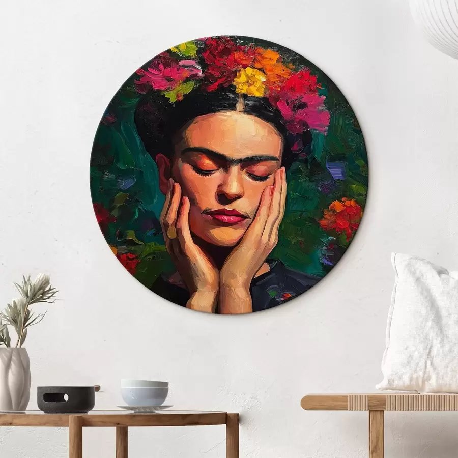 Obraz Žena s květinami, obrazový styl Č. r44628