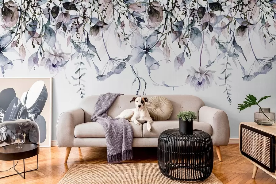 Fototapet Roztroušené květiny w09170v1