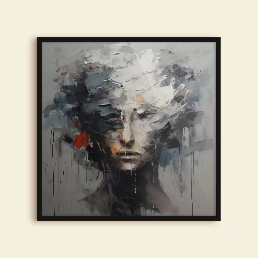 Fototapet Tvář v troskách f44655