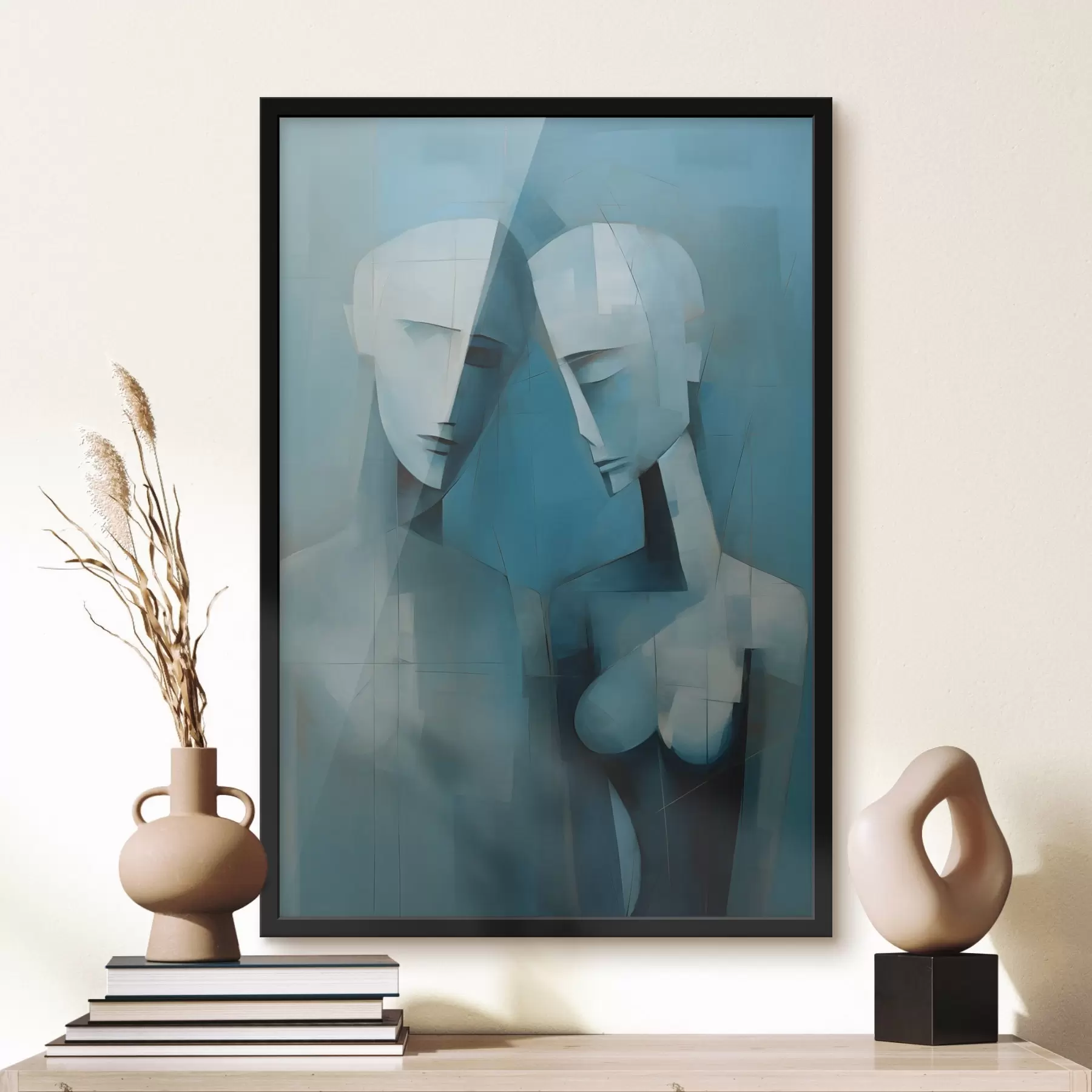 Fototapet Pár v geometrii f44672