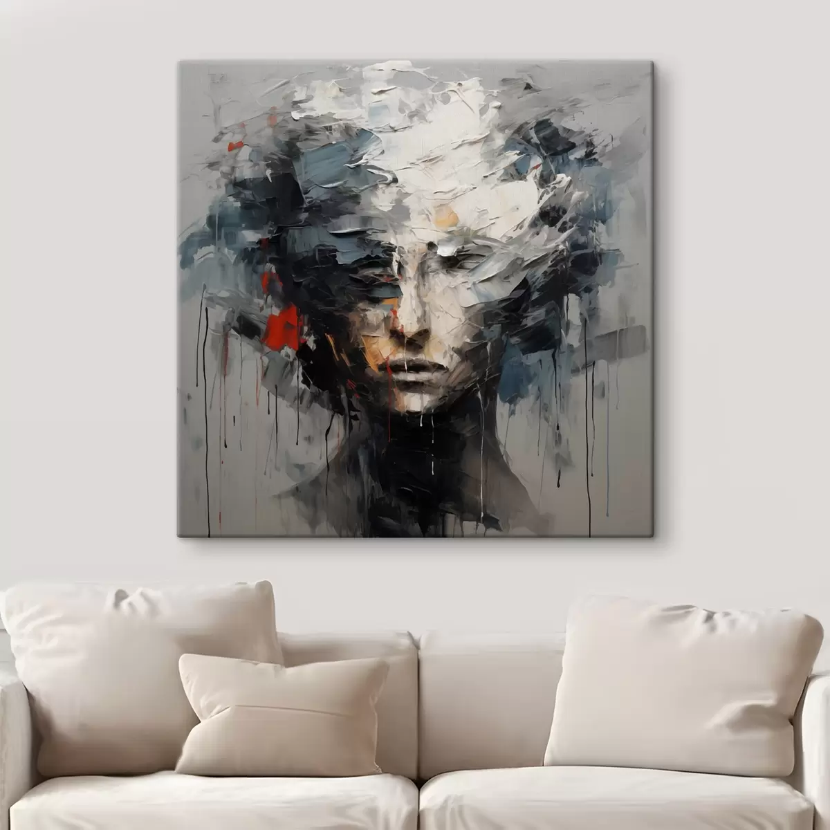 Obraz Tvář v troskách Č. s44655