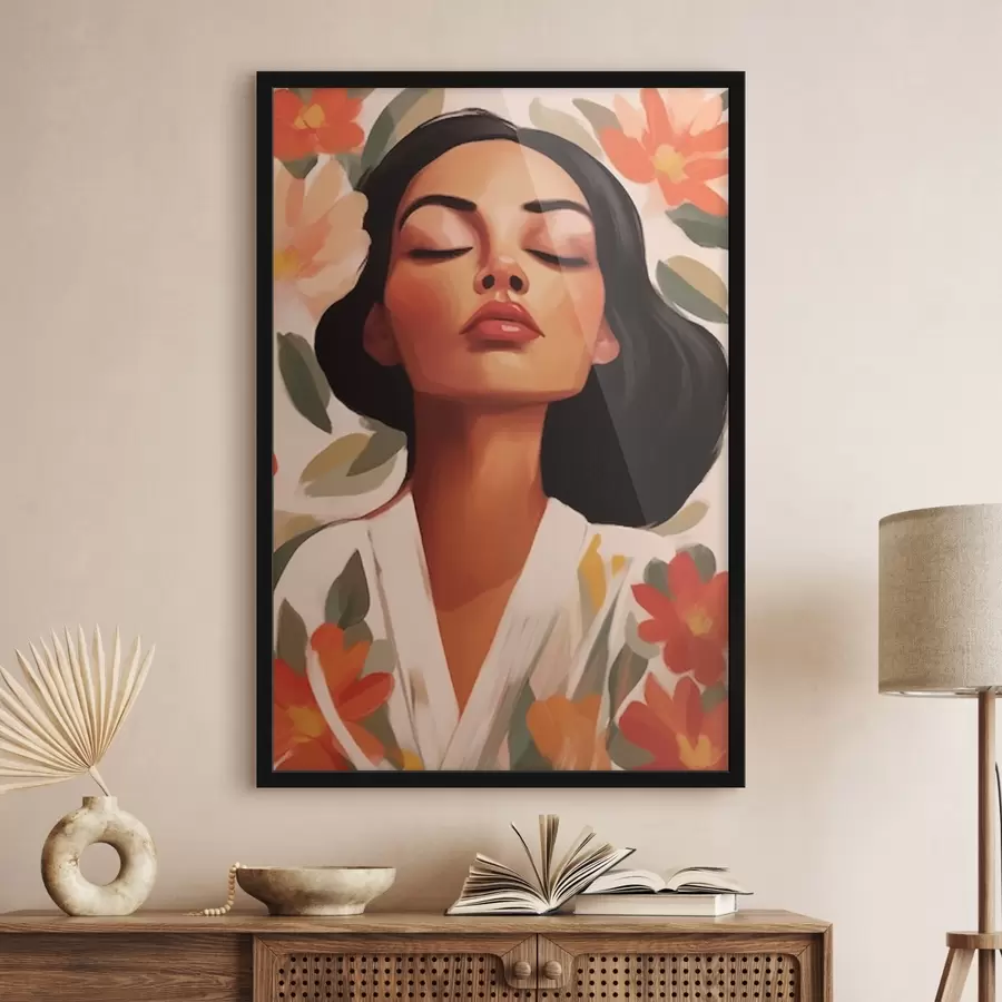 Fototapet Ženský portrét f44682