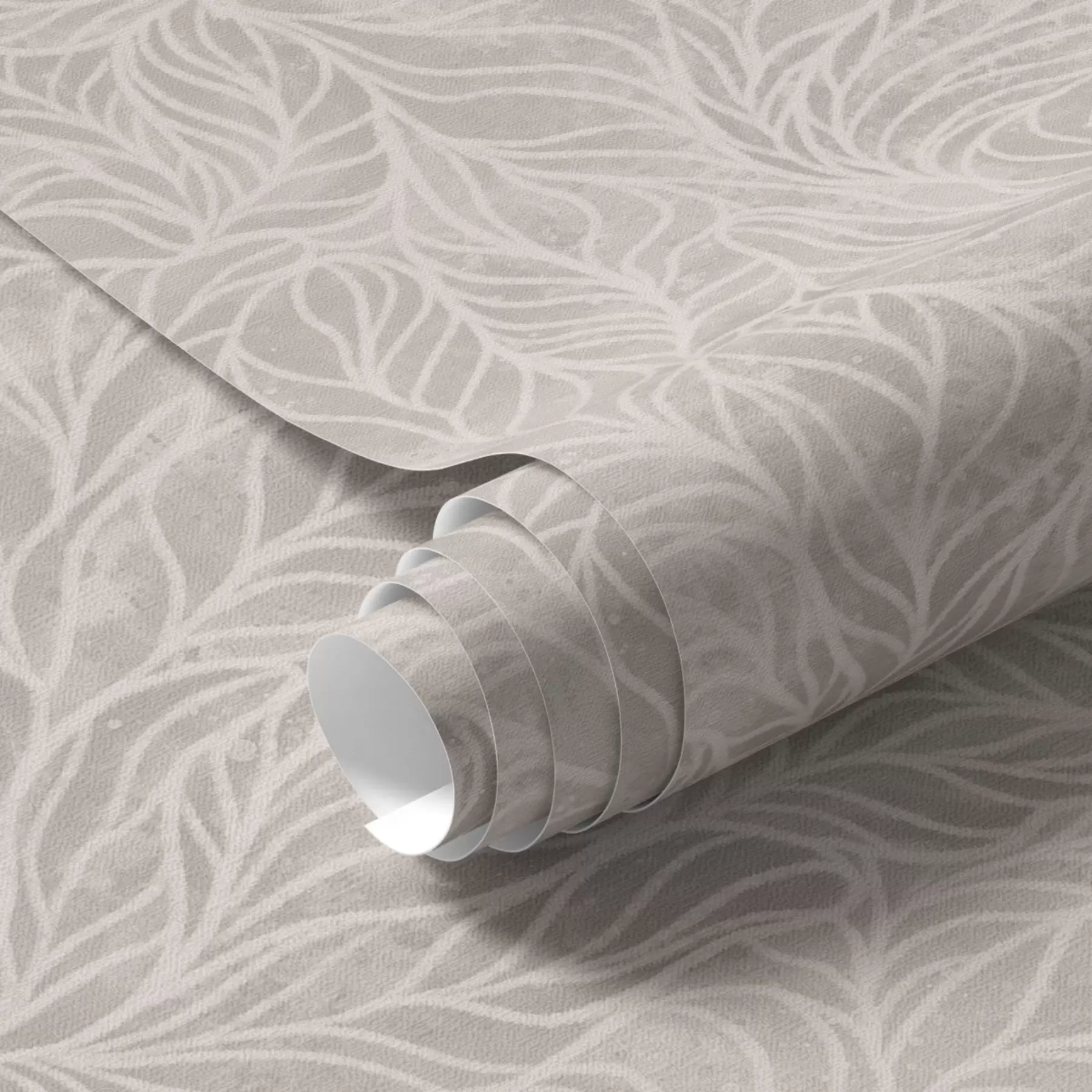 Fototapet Béžová abstraktní textura s hladkými liniemi listů a00179