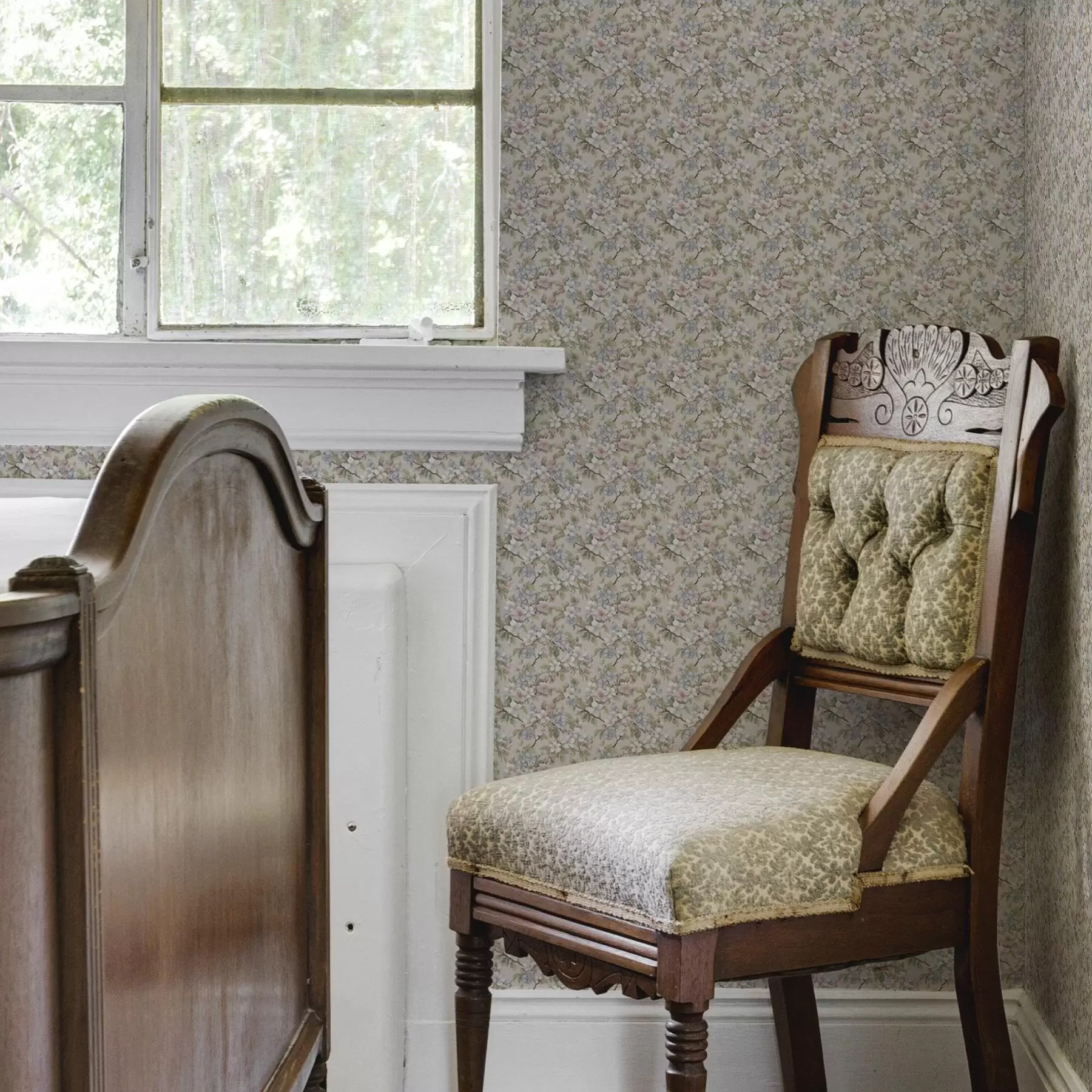 Fototapet Diagonální kytice s jarními květy v jemných odstínech a00204