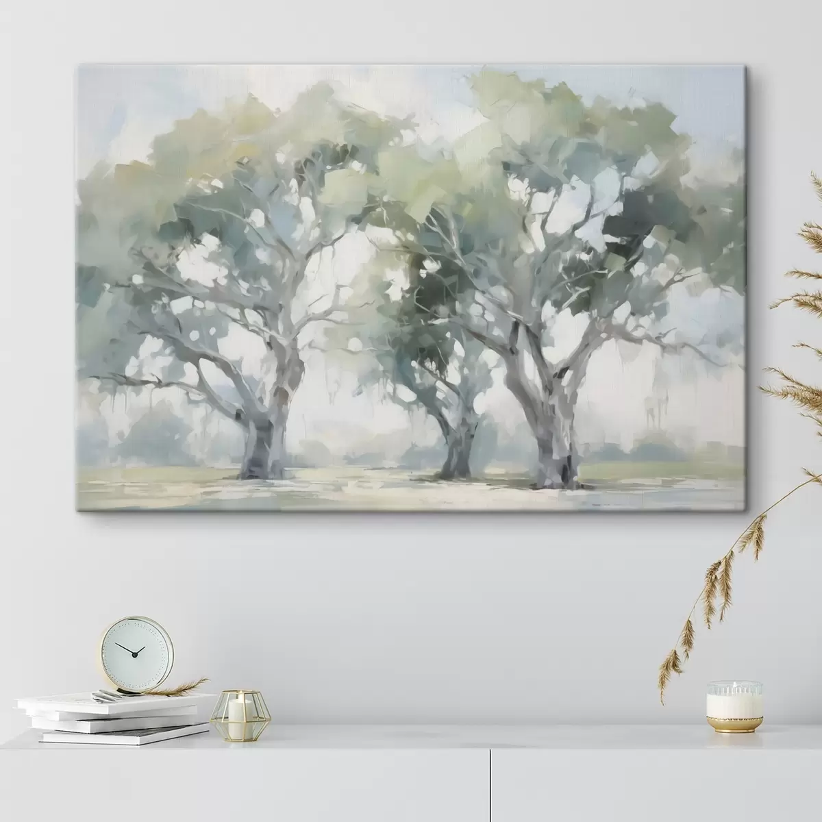 Obraz Malba imitující dubový háj Č. s44695