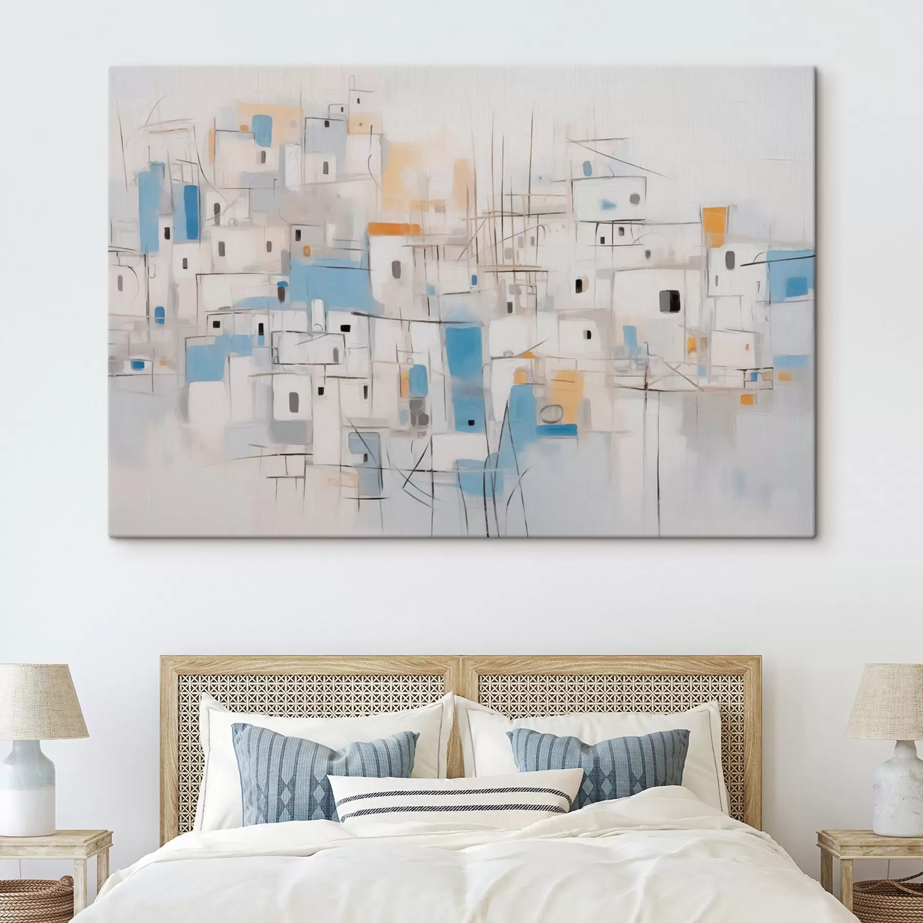 Obraz Home abstraktní imitace malby Č. s44699