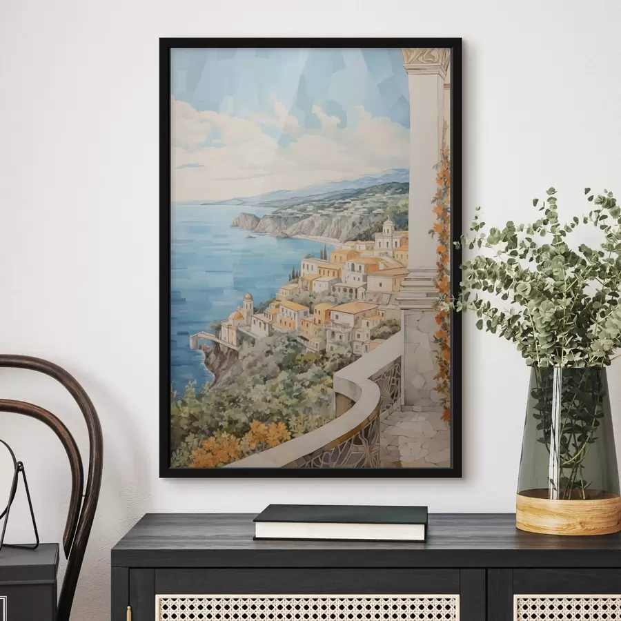 Fototapet Město u moře f44694